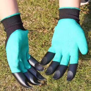 durable puncture proof gardening gloves – wear resistant, digging & planting protection(made in china)